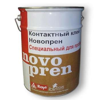Клей контактный для пробки Novopren 5 литров
